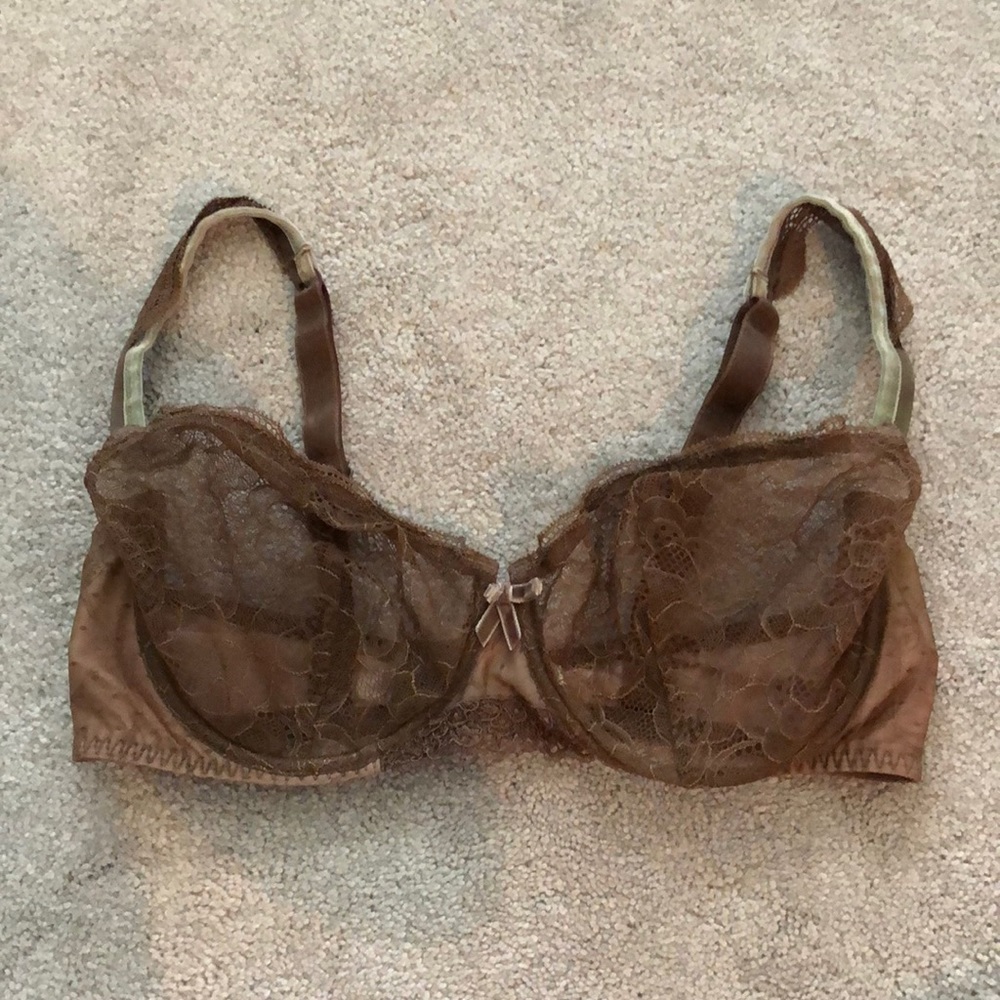 NWOT Simon Perele Lace Sheer Underwired Bra